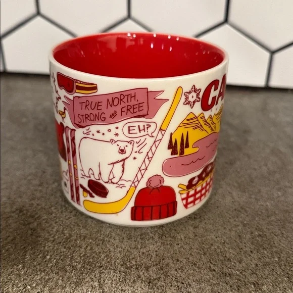 Canada Themed Red and White Mug been there series - Picture 4 of 5